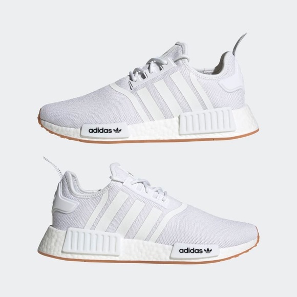 adidas Shoes - adidas NMD_R1 Primeblue Shoes - M 6.5/W 7.5 - Cloud White / Cloud White / Gum